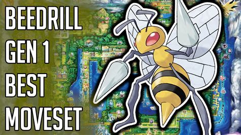 beedrill moveset gen 1|pokemon red beedrill moveset.
